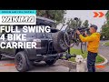 Yakima Full Swing Bike 4 Bike Carrier for  on Toyota 4Runner - Install and Review
