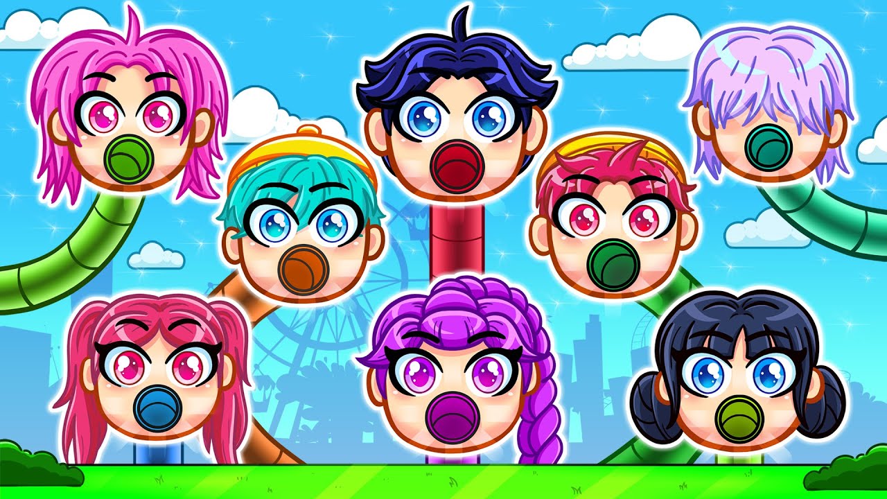 Our OCTUPLETS Pick the KPOP DEMON HUNTERS SLIDE in Roblox! | Kpop
