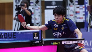 田中佑汰 vs 松島輝空 T FINAL GAME 金沢ポート vs 木下マイスター東京 ノジマTリーグ 2023-2024 2023年8月20日 小松総合体育館【卓球Tリーグ公式】