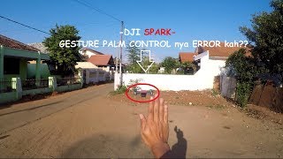 DJI SPARK PALM GESTURE CONTROLNYA ERROR!!