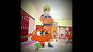 Gumball Darwin Sonic Naruto And Rayman Prime Gumball Edit 