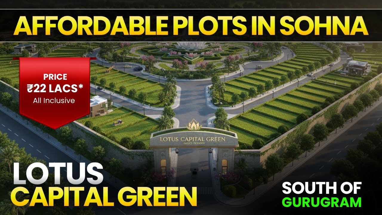 Lotus Capital Green - Affordable Plots in Gated Township Starting 22 Lacs*