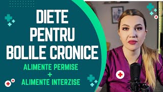 Alimentația corectă pentru bolile cronice – Ce să mănânci și ce să eviți