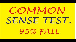 Common Sense Test That 95% of People Fail | Riddles with Answer | Puzzles & Riddles |Trivia Treasure
