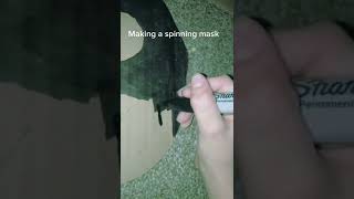 Making a spinning mask | 📸   Video By   fidgets  35 #Shorts