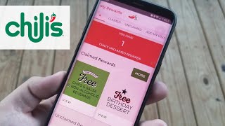 Chili's Restaurant App Rewards Review screenshot 1
