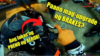 BRAKE UPGRADES for BEGINNERS | Pampalakas ng PRENO sa KAHIT ANONG MOTOR