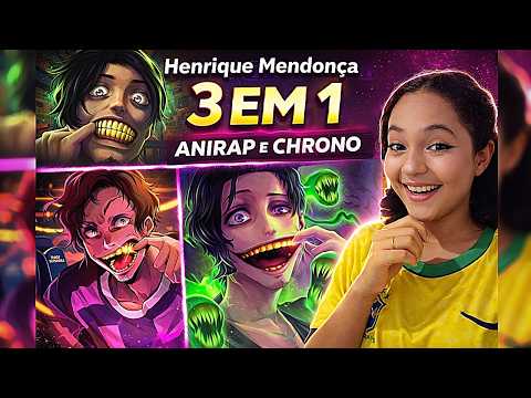 3 em 1 Henrique mendonça, Anirap e Chrono - Don lorenzo (blue lock) // Kyinri react