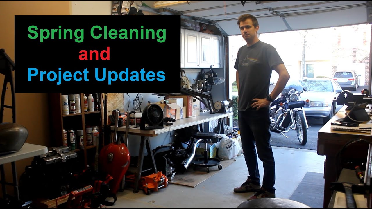 Garage Cleaning and Project Updates! YouTube