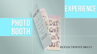 Stylish Photo Booth Strip Holder Frame