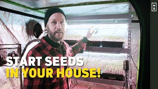 Famous Starting Seeds Indoors | How To Set Up A GROW TENT! Net Worth