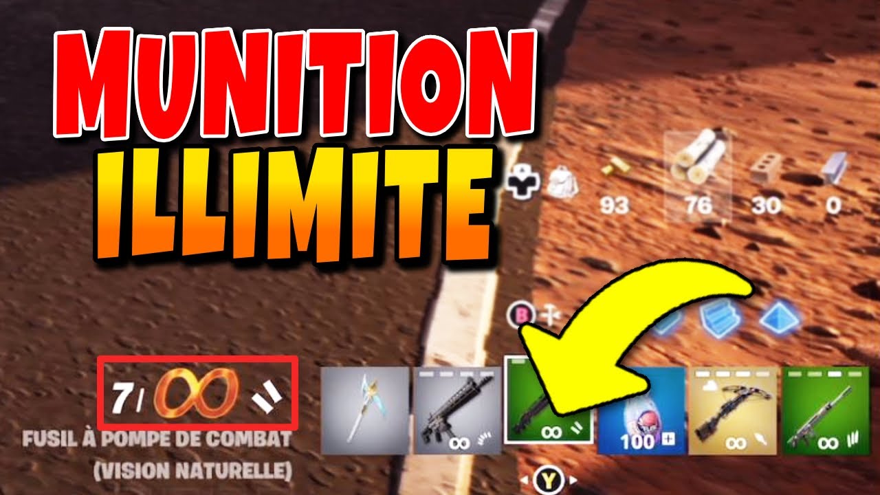 Comment Avoir MUNITION ILLIMITÉ pour VOITURE sur Fortnite Saison 3