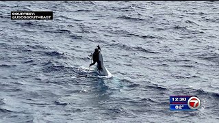 Missing boater is found clinging to his capsized boat off Florida’s east coast