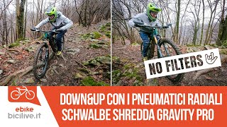 No Filters Downup Con I Pneumatici Schwalbe Shredda In E-Mtb