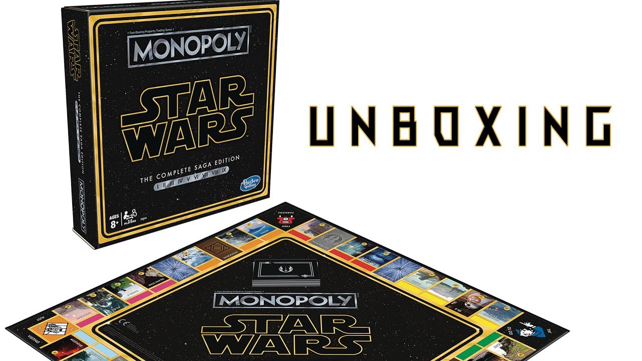 Monopoly Star Wars The complete saga  monopoly star wars the complete saga edition