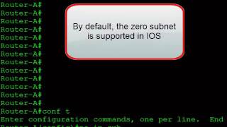 4. Configuring Zero Subnet Support