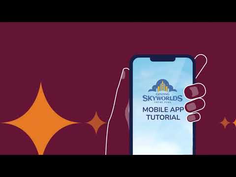 Genting SkyWorlds Mobile App - How to Link Your Ticket