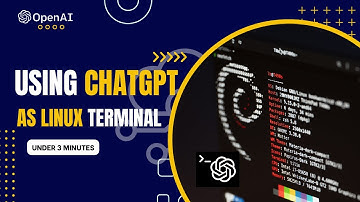 Making ChatGPT behave as Linux Terminal | How to use ChatGPT as a linux terminal step-by-step guide