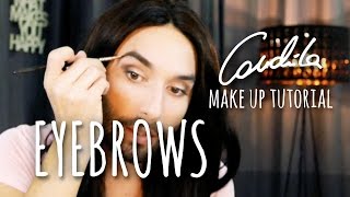 Conchita Wurst - Make Up Tutorial: Eyebrows ('15, part 2)