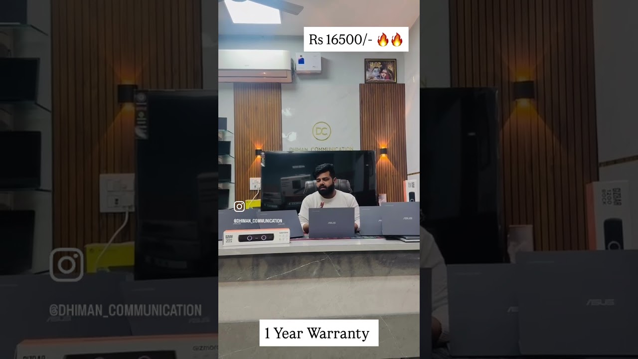 Asus Chromebook i3 8Gb Ram 12th Gen Open 📦 Box, Brand New Condition 1 Year Warranty Rs 16500/-