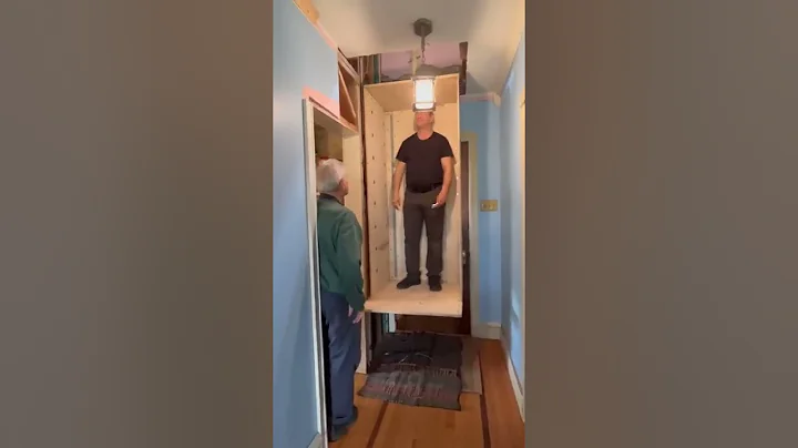 Home made DIY Elevator First ride with test dummy 😁 - DayDayNews