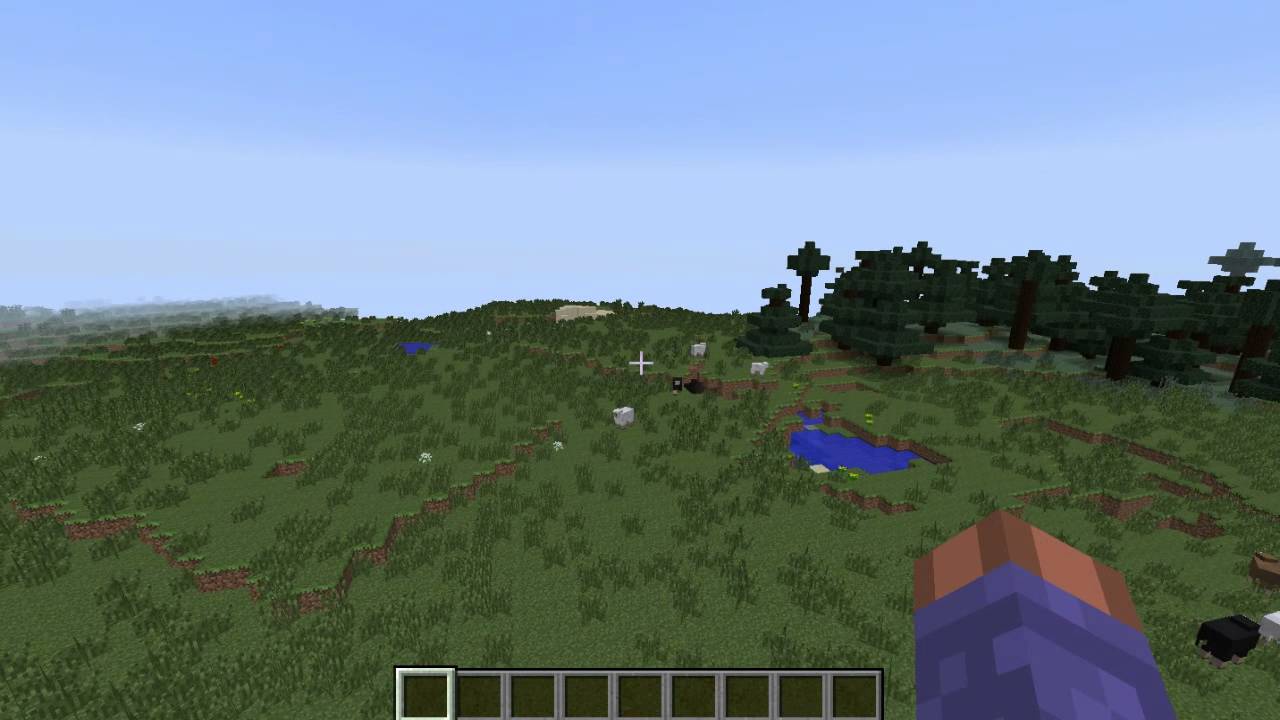 3 Cool Large Flat Lands Plains Grassland Minecraft 1 7 10 Seed Youtube