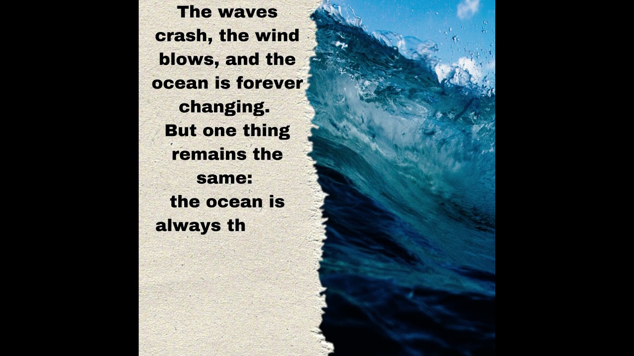 The Ocean Waves 🏖️❤️ 