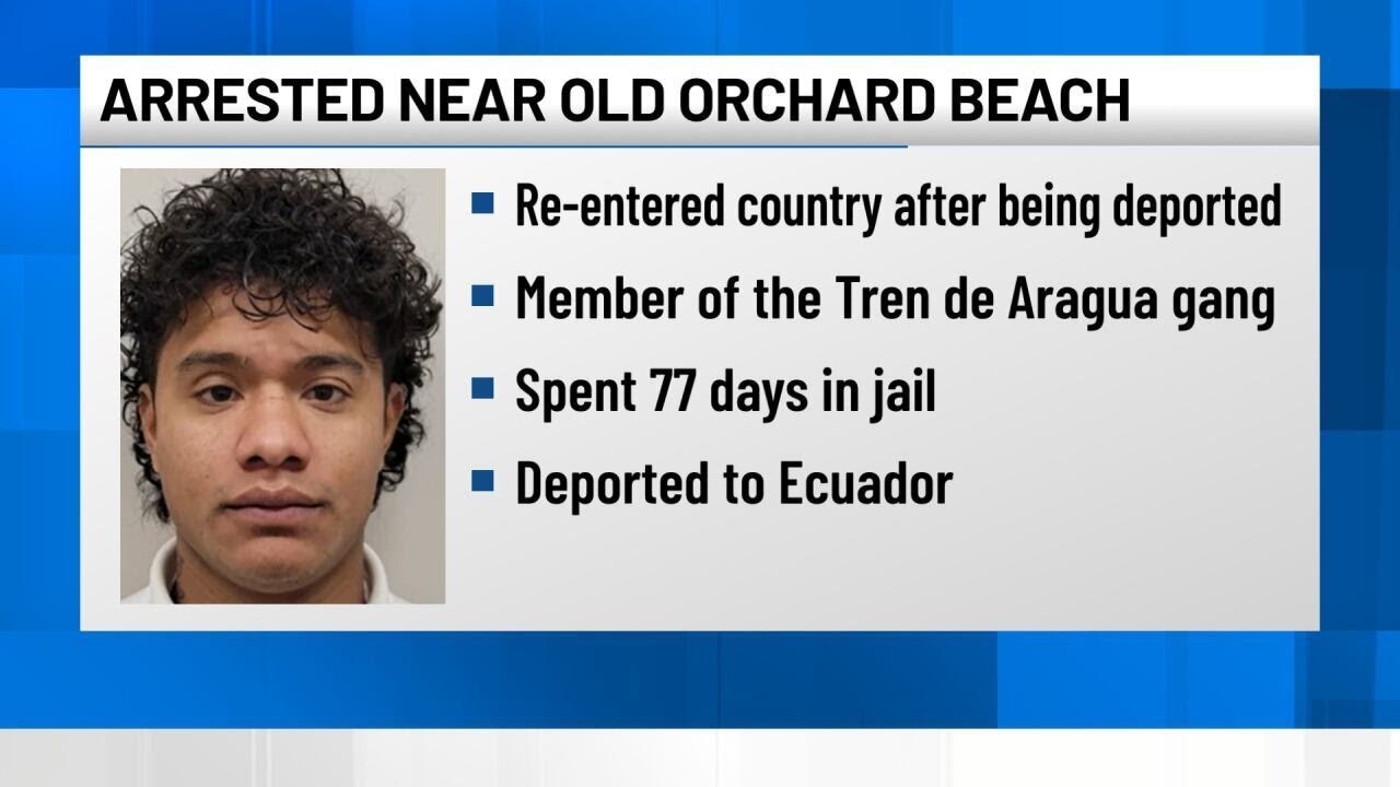Venezuelan gang member deported after arrest in Maine - YouTube