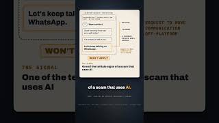 AI Scams: Why They Ask to Move the Chat to WhatsApp