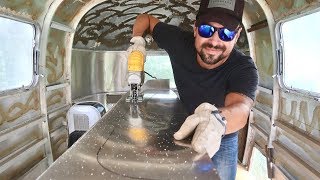 AIRSTREAM RENOVATION: New Wheel Well Fabrication