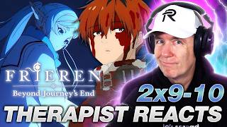 Frieren S2 Eps 9-10 | First Time Watching | Therapist REACTS