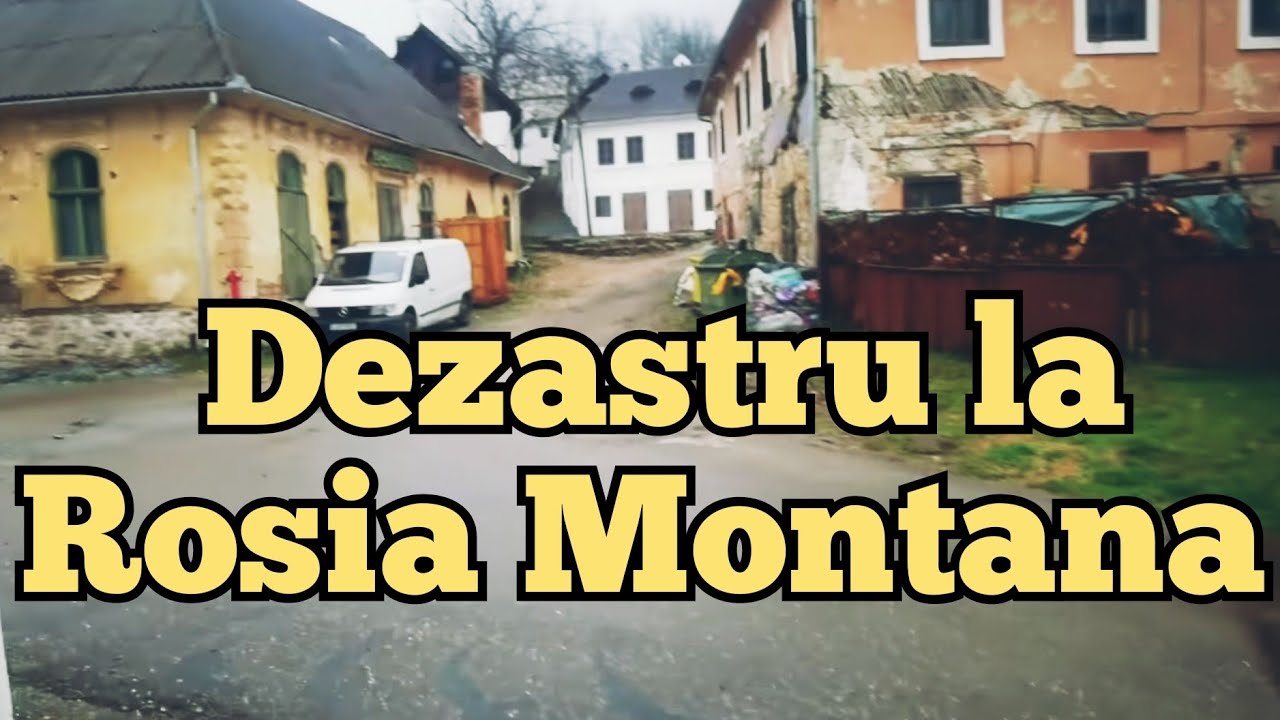 Sărăcie și tristețe în cel mai bogat sat din țară. Zeci de case părăsite, Roșia Montană, Apuseni