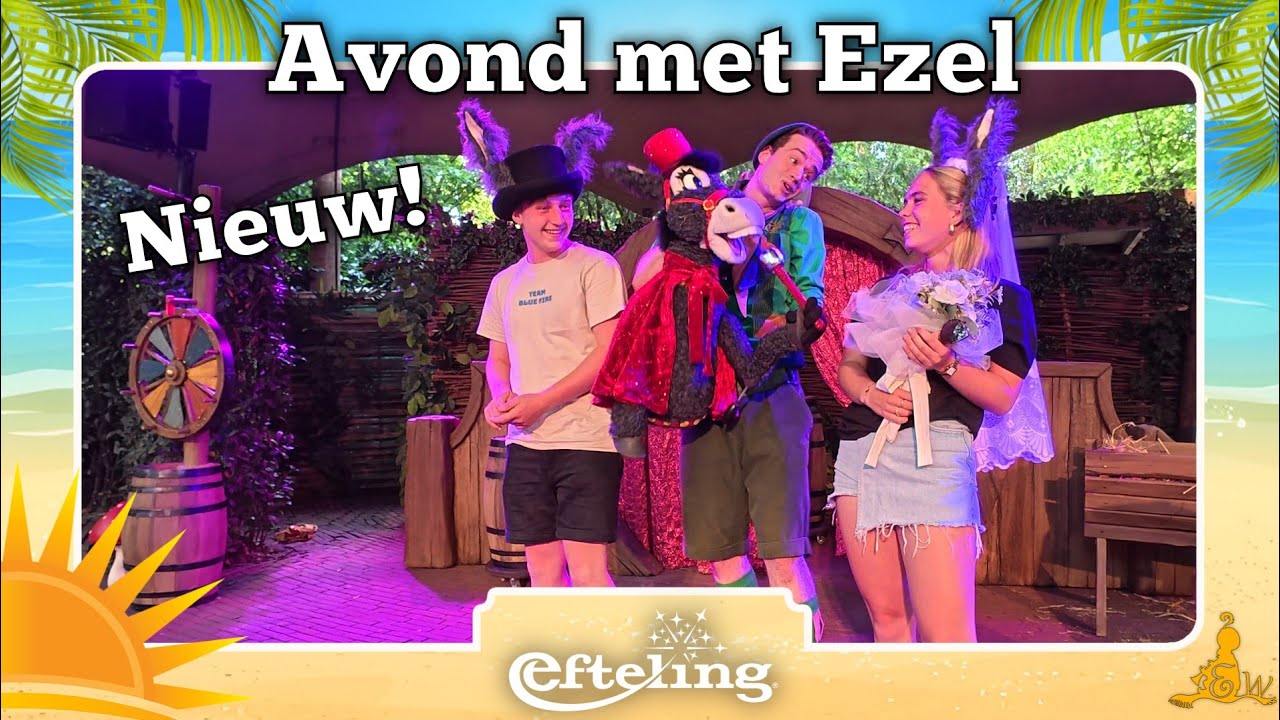 [#Efteling 4K] NIEUW: Avond met Ezel - Zomer 2025 ☀️