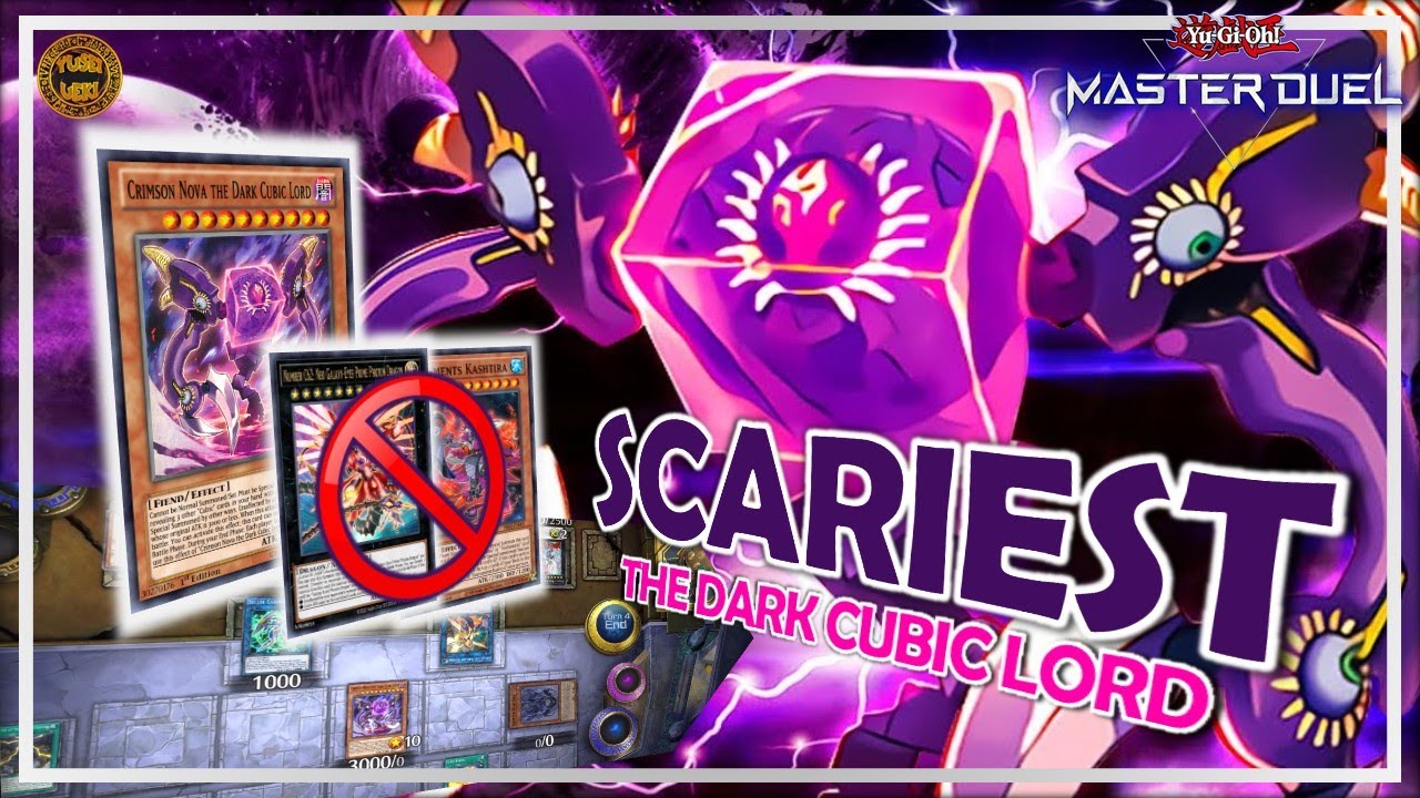 BEST CUBIC LORD OTK! Cubic crush Tearlaments Kashtira / Galaxy-Eyes Deck | Yugioh MASTER DUEL