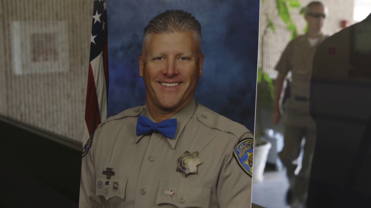 CHP Officer Kirk A. Griess Bell Toll Tribute