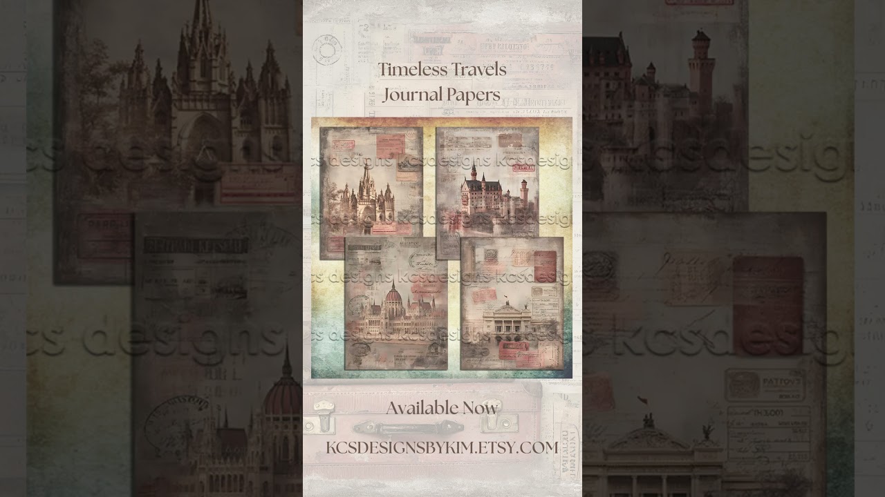 Timeless Travels Journal Papers 