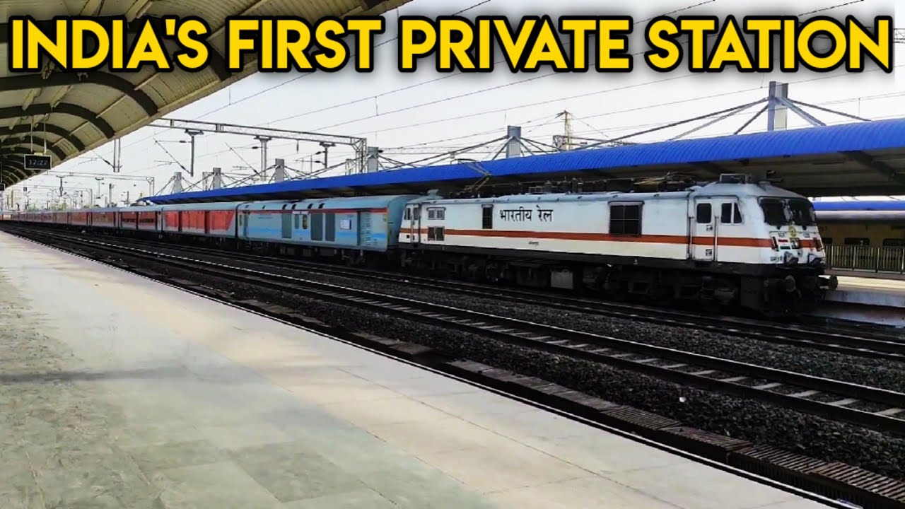 Visit India's first private station || habibganj station bhopal || WAP ...