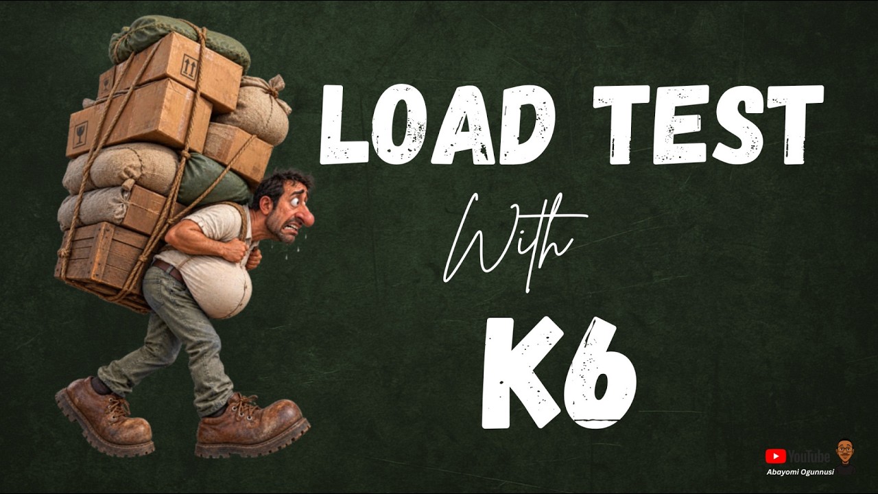 Performance Testing with k6 | Load, Stress, Spike & Soak Tests - YouTube