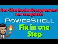 How to Fix Get-DistributionGroupMember not recognized Error in PowerShell