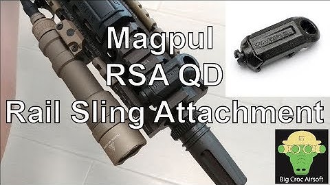 Magpul RSA QD Mount, Quick review, Rail Sling attachment (EP 24)