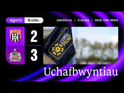 Uchafbwyntiau | Highlights: Y Fflint 2-3 Y Barri | Cymru Premier Novira — football highlights