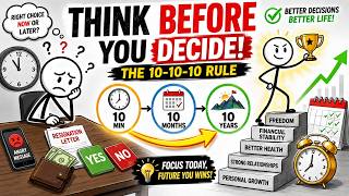 The 10-10-10 Rule That Will Change How You Make Decisions News