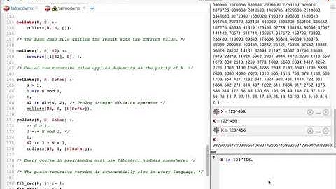 Prolog 2-3: Two branching tail recursions