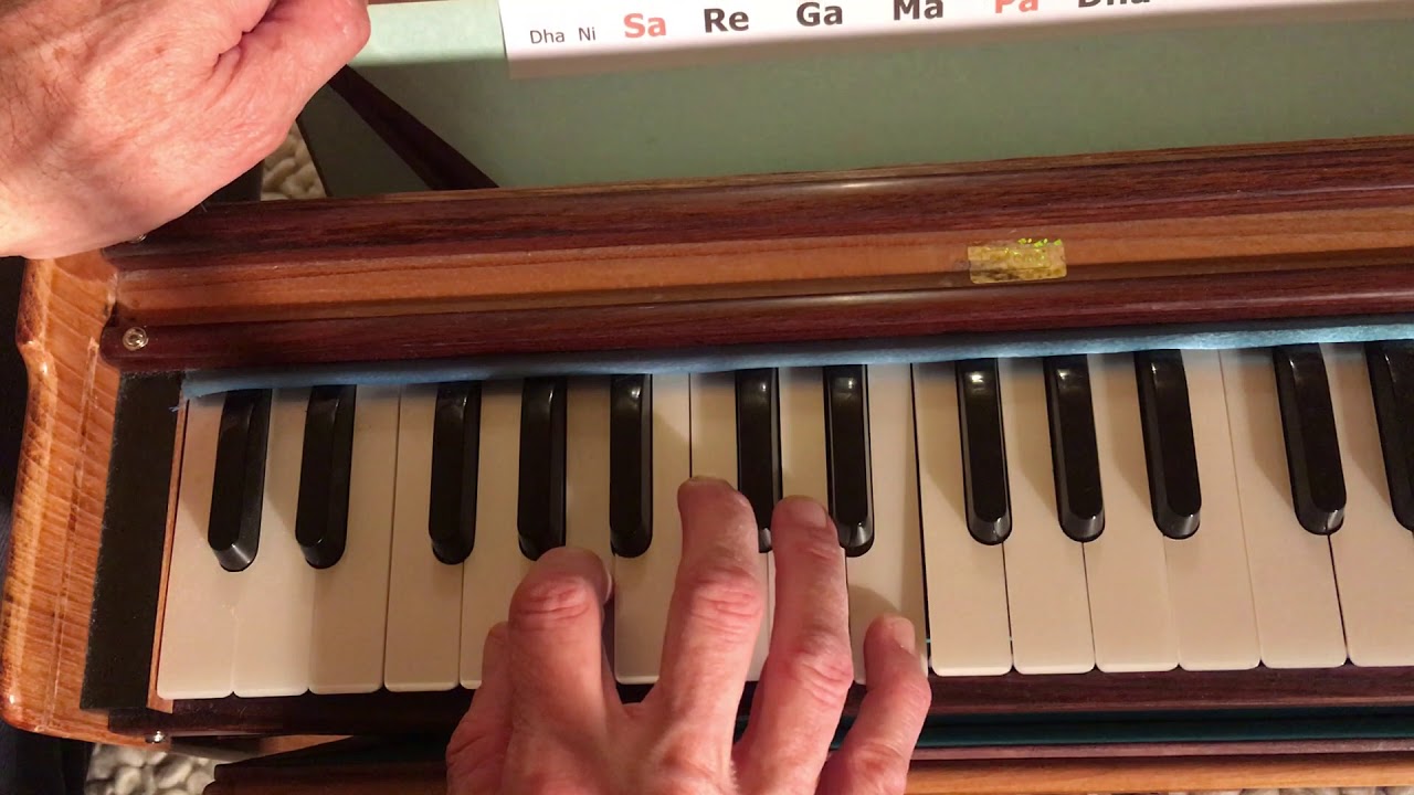 Gayatri Mantra Harmonium Lernvideo YouTube