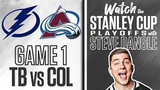 Watch Stanley Cup Final Game 1 | Colorado Avalanche vs. Tampa Bay Lightning LIVE w/ Steve Dangle