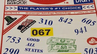 🔥 Hot Numbers March 2026 Pick 3 and Pick 4 Lottery Predictions Sheet Review #pick3 #pick4  screenshot 1