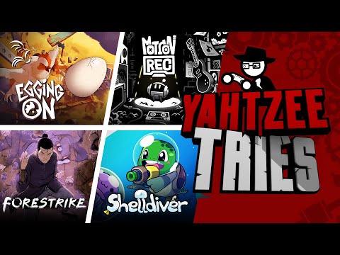 Egging On, MotionRec, Forestrike, and Shelldiver | Yahtzee Tries