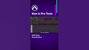 Easily recognize pitch values with the new MIDI Note Visualization in Pro Tools