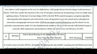 Celebrity IEEE 2016-17 projects for M-tech NS2 Wealth