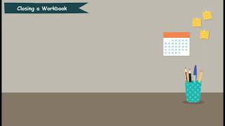 Opening and Closing a workbook